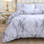 Luczak Grey 100% Microfibre Duvet Cover Set