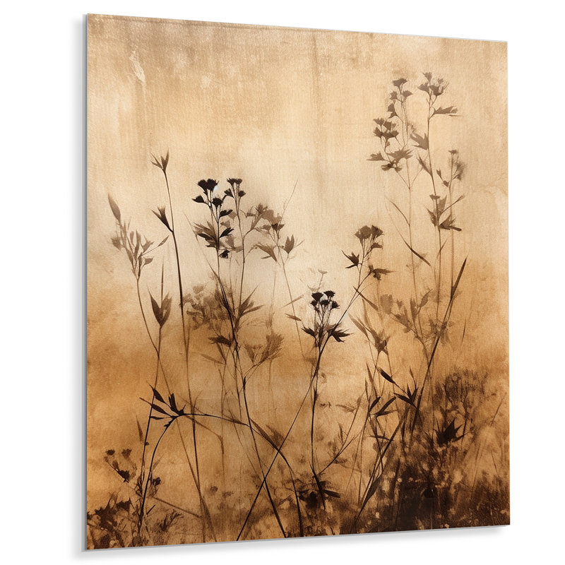 Décoration murale rétro en métal «Garden of Herbs II», H 40 po x l 30 po x P 1 po
