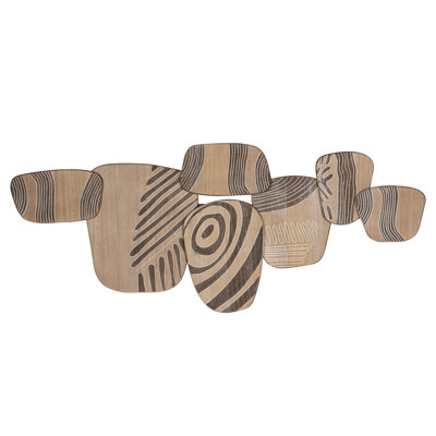 Abstract Wall Decor on Metal