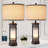 Set of 2 Table Lamps for Living Room