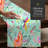 Decozen Naida Floral Table Runner in Chintz Green and Pink for Dining Table and Christmas Decor