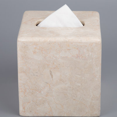 Arabelle Marble Tissue Box Cover