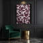 Abstract Florals 55 Red Canvas Wall Art