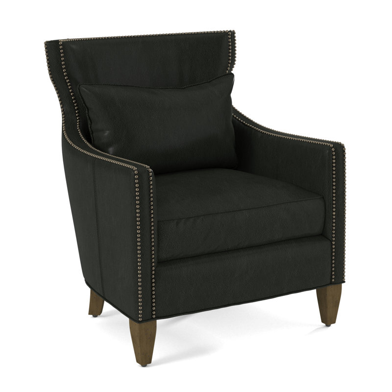Armchair, Salvador Asphalt, White