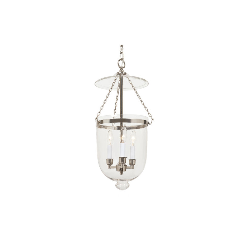 Bryana 3 - Light Single Pendant, Polished Nickel