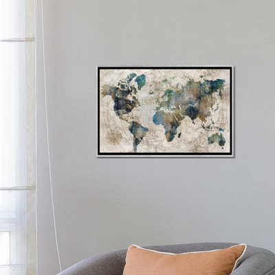 Carte céleste par Isabelle Z - reproduction d'art