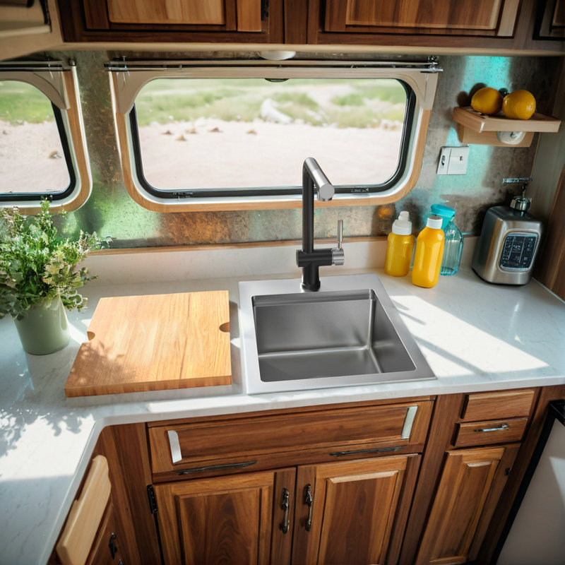 13*17''RV Sink  Kitchen Sink Bar Sink Stainless Steel Sink