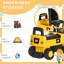 Rouler sur une pelle pour les enfants, véhicules de construction sous licence CAT CAT Ride on Digger