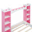 Lit plateforme simple avec tablette de rangement Dreamy-1641075109