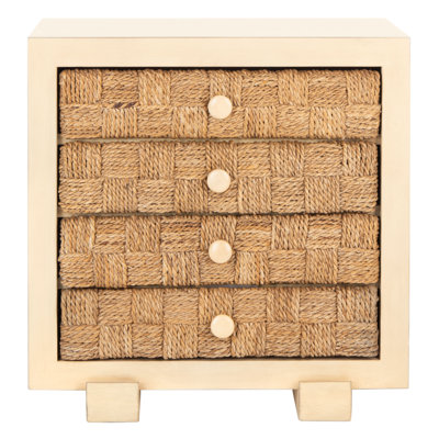 Table de chevet 4 tiroirs Cecere