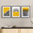 " Paint Stroke And Polygon Color Block Variety Abstract Shapes Illustrations " 3 - Pieces-75220686