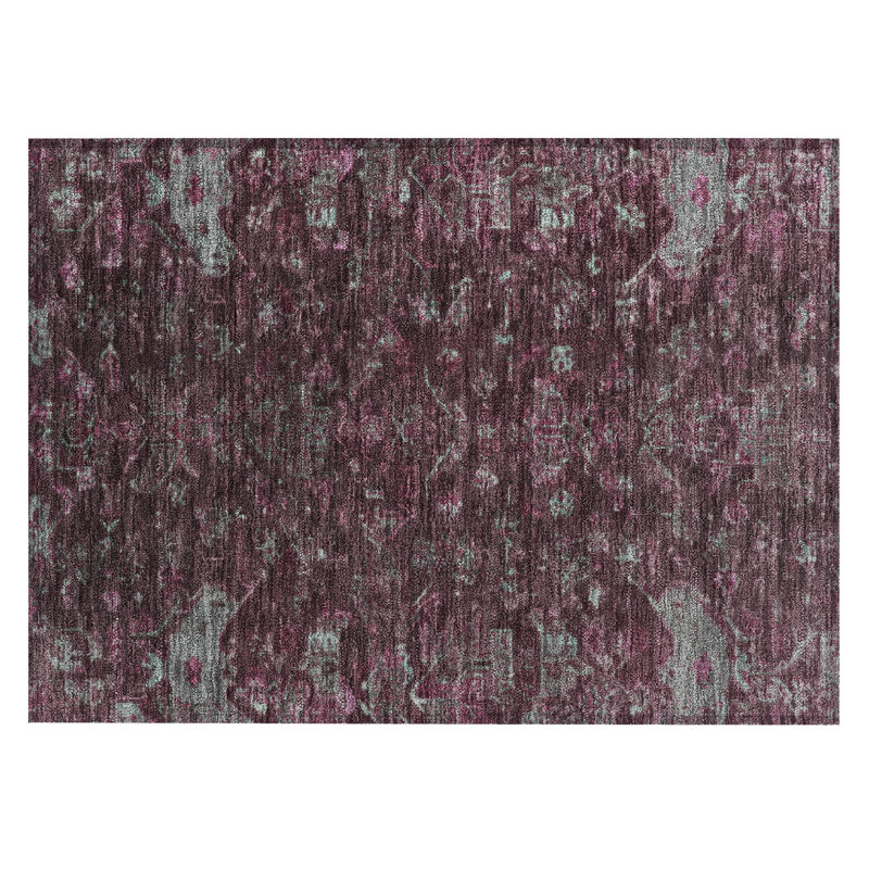 Machine Washable Indoor/Outdoor Chantille ACN2322 Global Rug, Rectangle 1'8" x 2'6"