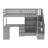 Alayziah Kids Twin Size Loft Bed-2001101182