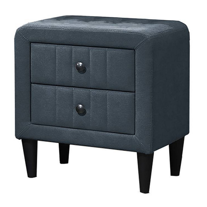 Healy 2 - Drawer Nightstand, Charcoal