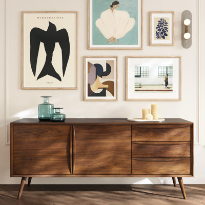 Cura 71" Walnut Sideboard