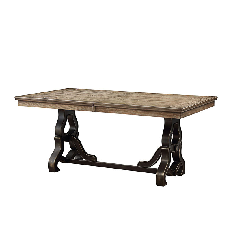 Rectangular Trestle Table, Dining Table