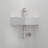 Efficient Space-saving Ceramic Sink Modern Design Wall-mounted