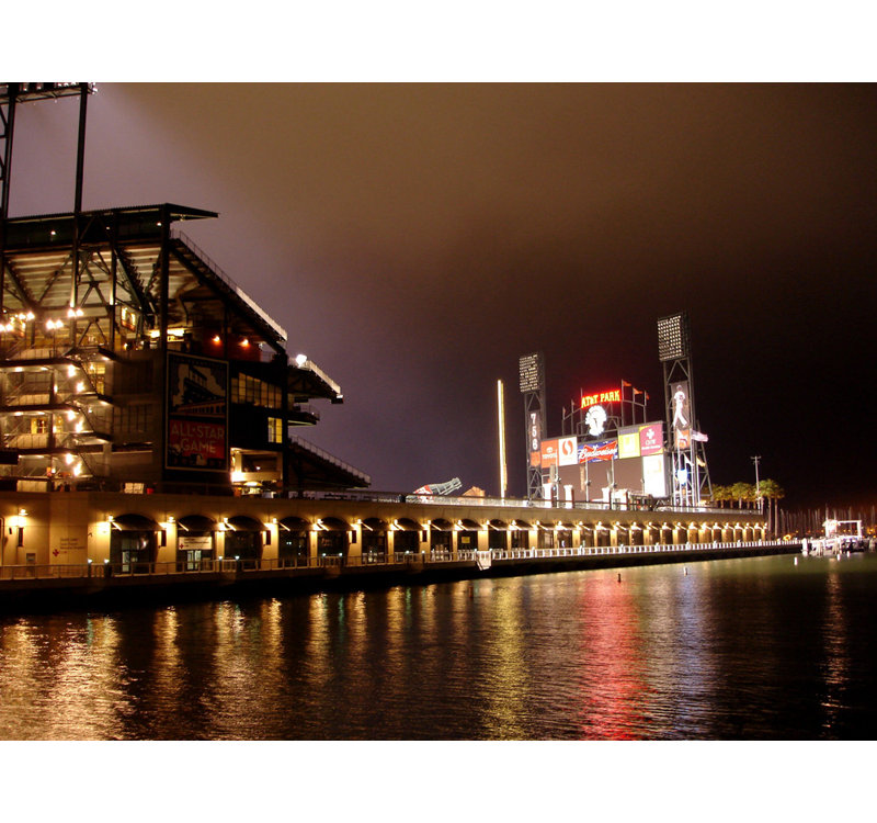 AT&T Park, 18" H x 24" W