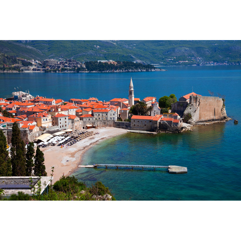 Budva by MaleWitch - Wrapped Canvas Print, 30cm H x 46cm W