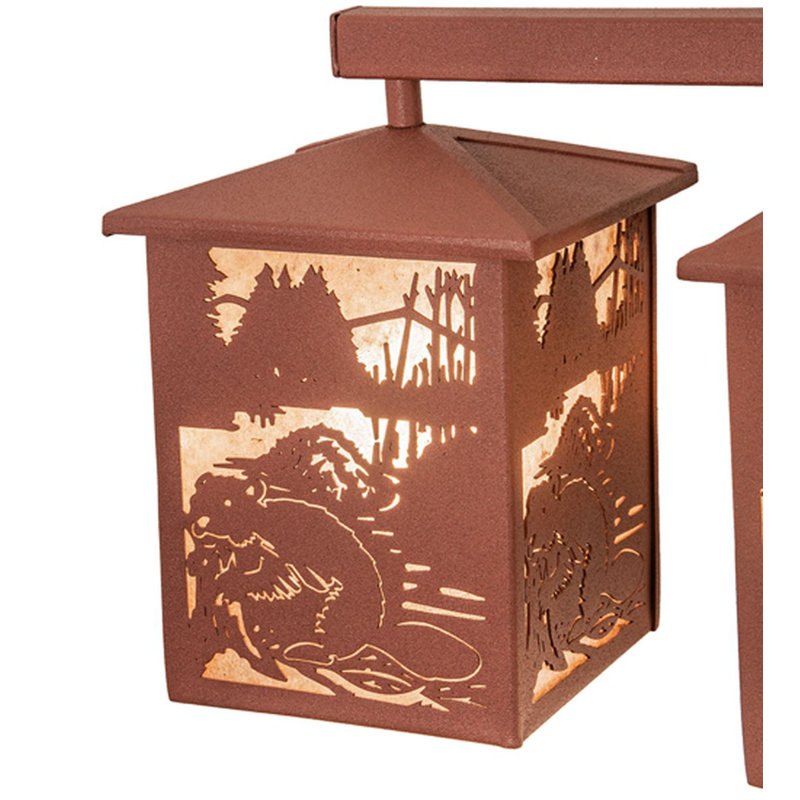 Beaver At Work 3 - Light LED Vanity Light