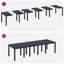 Garden Dining Set With Cushion 11 Pcs Large Rattan-967425130