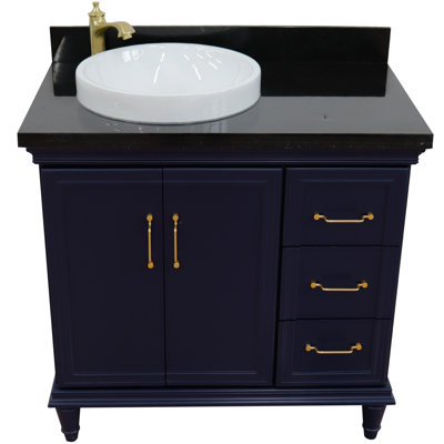Leytonstone 37'' Single Bathroom Vanity with Top