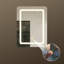 Frantzeska 24" W x 32" H Recessed/Surface Mount Medicine Cabinet with Mirror