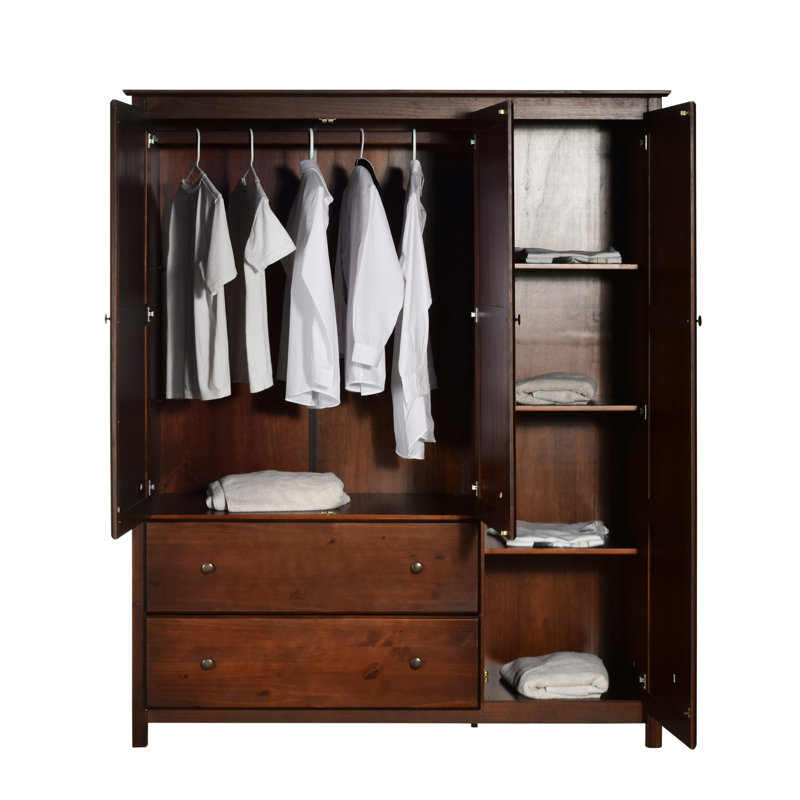 Armoire garde-robe Shaker, Cerisier