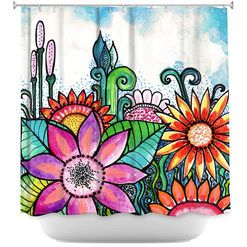 Floral Shower Curtain