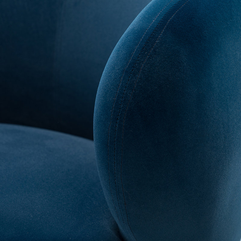 Fauteuil demi-tonneau 28,4 po, Polyester marine