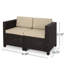 4PC CHAT SET, Outdoor Sofa Set, Conversation Set, Outdoor Patio Loveseat