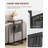 C Shaped Adjustable Height Side Table
