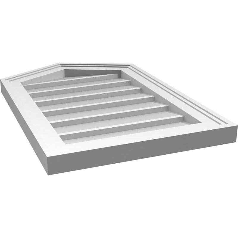 Ventilateur à pignon en uréthane non-fonctionnel Signature, H 24 po x l 16 po x P 1,5 po