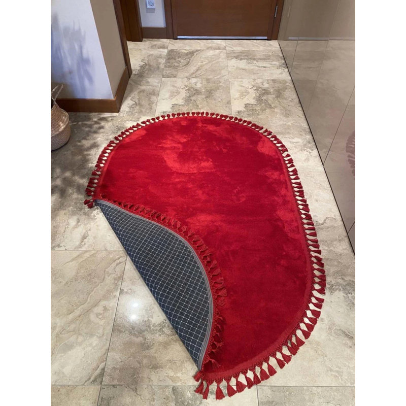Tapis ovale pelush avec envers antidérapant, Ovale 2 pi 8 po x 9 pi 11 po