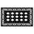 Sassafras Welcome Mat and Frame Set with All Season Inserts and 1 Rubber Frame