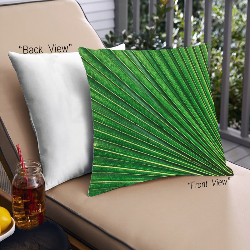 Coussin décoratif Color Focus Green 115, Microsuède
