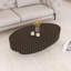 Wood Oval Coffee Table For Living Room-1441307959