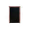 Commode rose en tissu