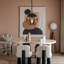 Lustre tambour simple à 1 lumière