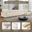 Canapé modulaire réversible 6 pièces en fausse fourrure de lapin avec canapé modulaire réversible 6 pièces-2124902535-2124902533