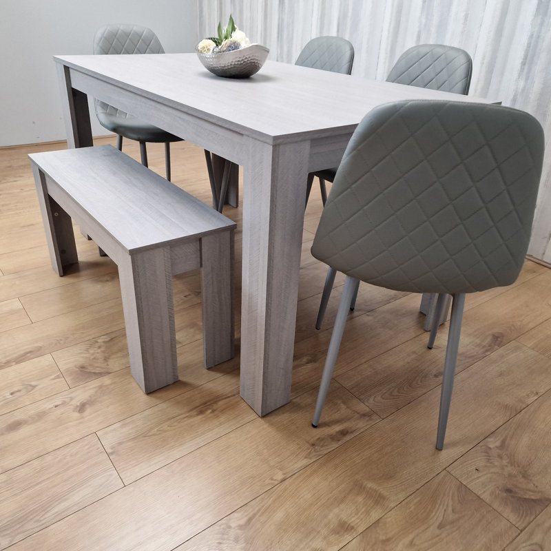 Ludwik 6 - Person Dining Set