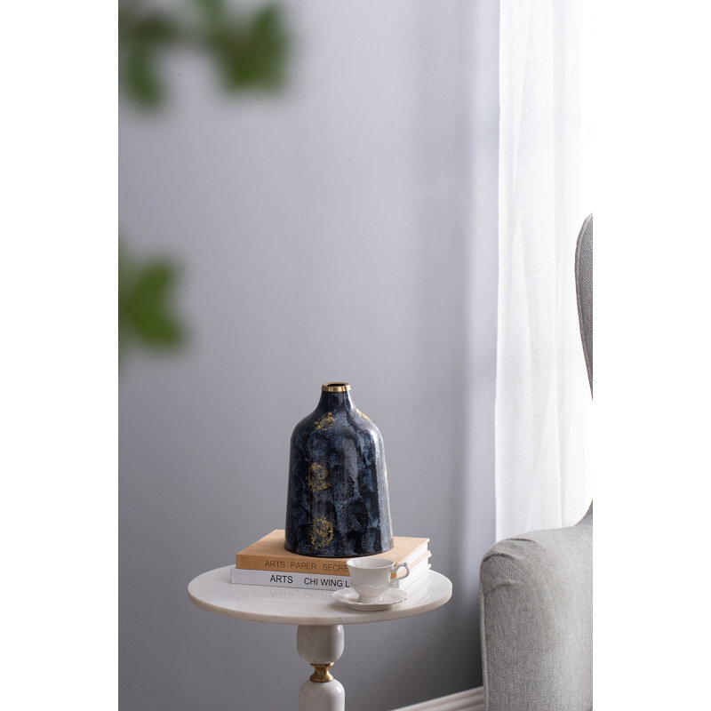 Vase en verre décoratif
