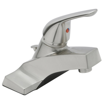Centerset Single-handle Bathroom Faucet with Drain Assembly