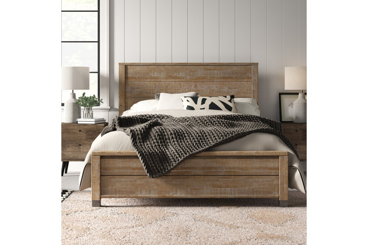 Mannion Solid Wood Platform Bed