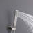 11*7" Temperature Digital Display Shower System, Solid Brass Ceiling Shower Head with Handheld and 6 Body Jets-92909450