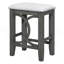Ensemble de table et tabourets de bar de style campagnard, 3 pièces, avec port USB et tabourets rembourrés-1672852114-1672852115