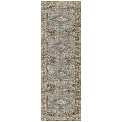 Washable Oriental Indoor Rug