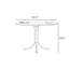 Black Round Sintered Stone Dining table-710649151