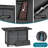  Emanie 6 - Person Outdoor Rattan Patio Set with Fire Pit Table-1002147803-1002147811