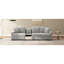 Modern Sofa Couch 111.8" Modular Sofa Upholstered Sofa Couch 3-Seater Sofa With Storage Armrest And Center Console For Living Room, Grey-239836982
